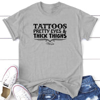 Clearance | Tattoos Pretty Eyes Thick Thighs
