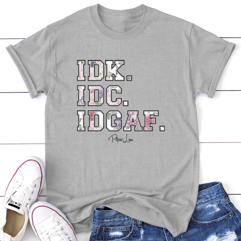 Clearance | IDK IDC IDGAF
