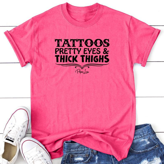 Clearance | Tattoos Pretty Eyes Thick Thighs