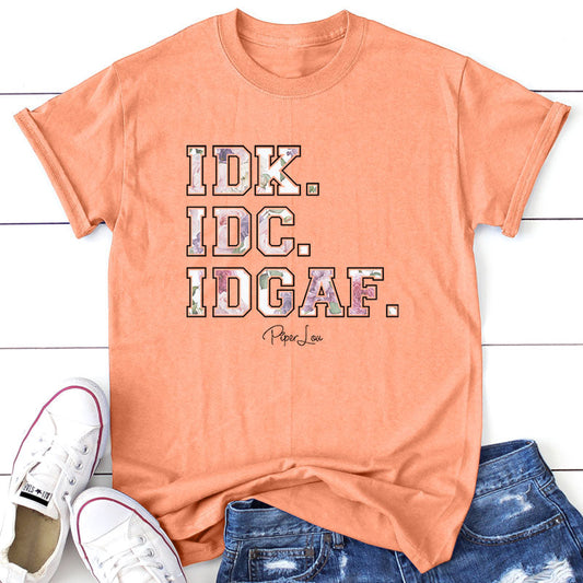 Clearance | IDK IDC IDGAF