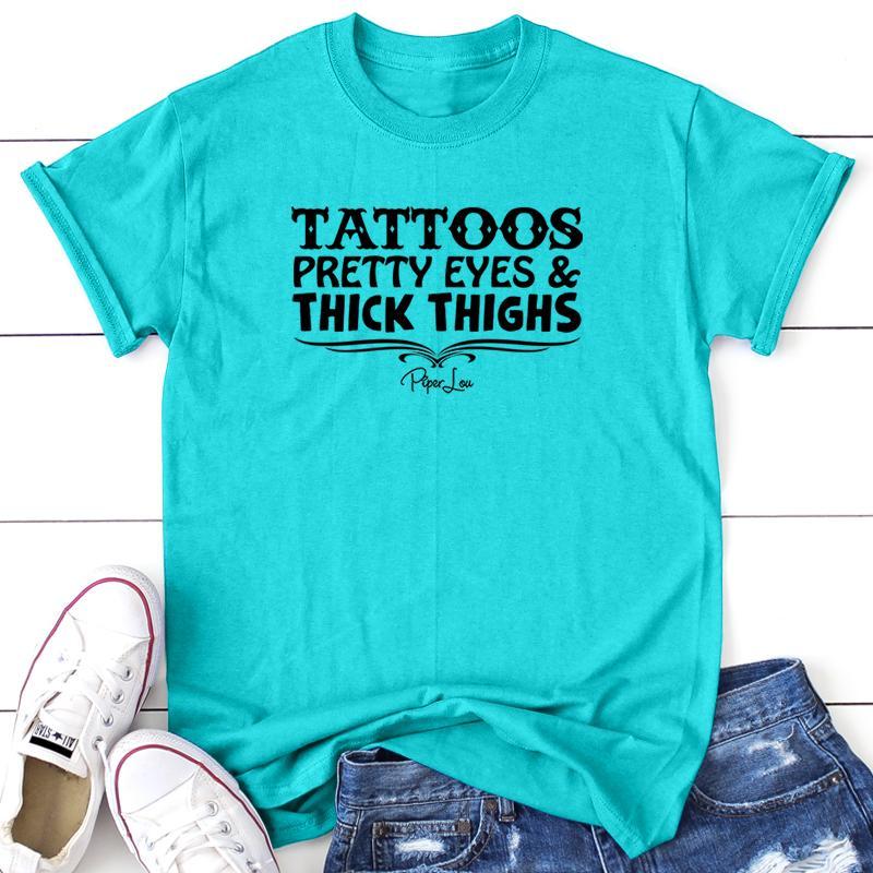 Clearance | Tattoos Pretty Eyes Thick Thighs