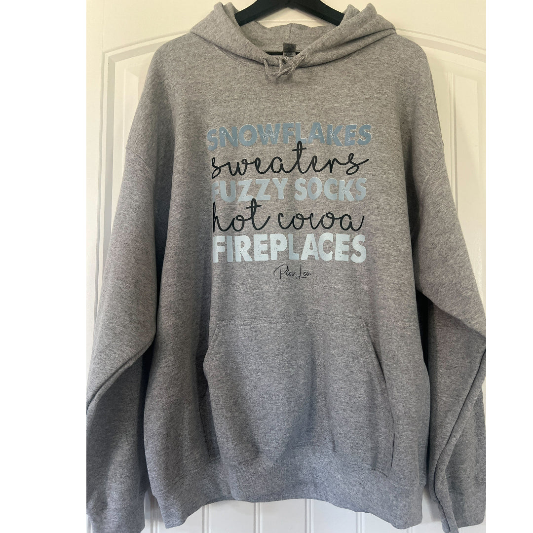 Clearance | Snowflakes Sweaters Fuzzy Socks Hoodie