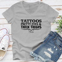 Clearance | Tattoos Pretty Eyes Thick Thighs