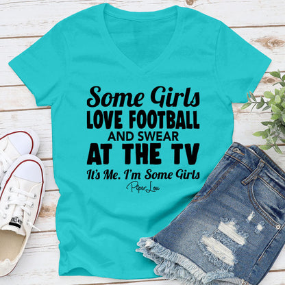 Clearance | Some Girls Love Football And Swear At The TV