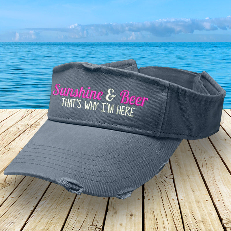 Clearance | Sunshine And Beer Visor