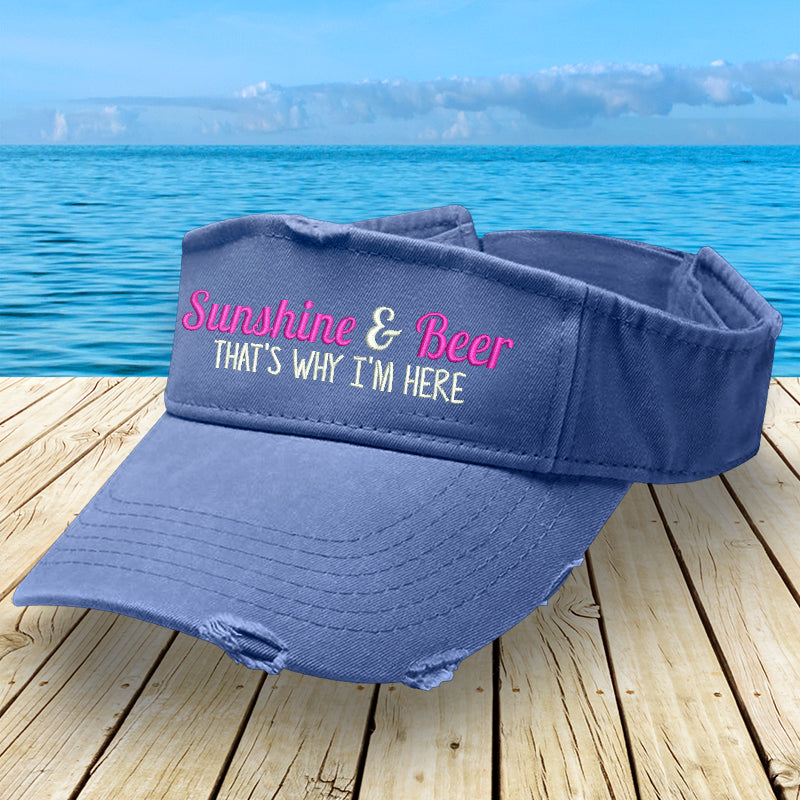 Clearance | Sunshine And Beer Visor