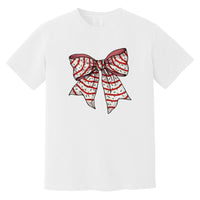 Clearance | Christmas Cake Bow Softsyle Tee
