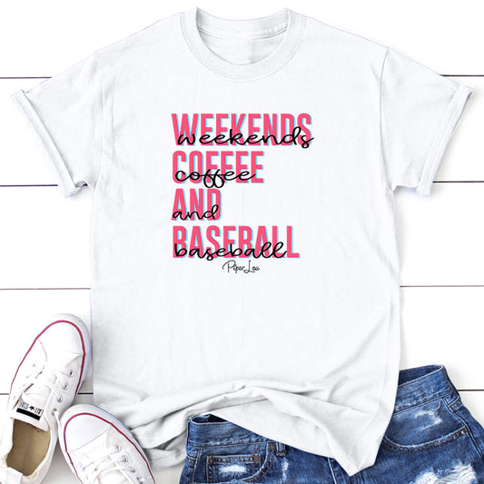 Clearance | Weekends Coffee Baseball Softstyle Tee